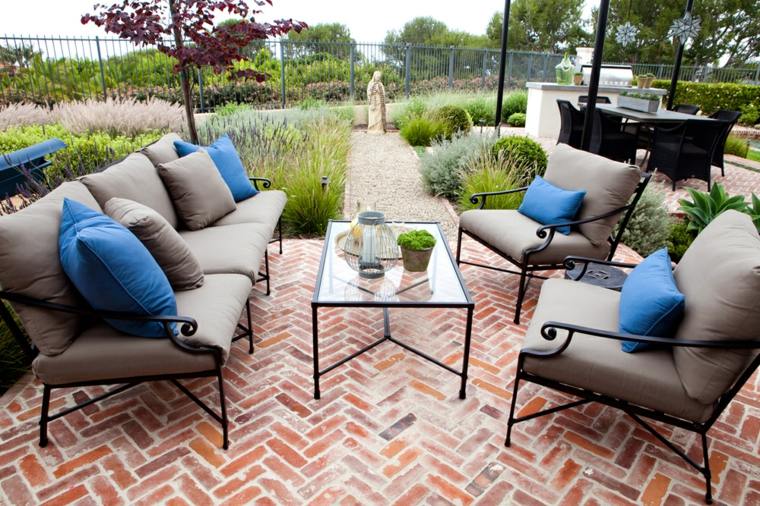 deco garden garden furniture outdoor living room sofas wrought iron