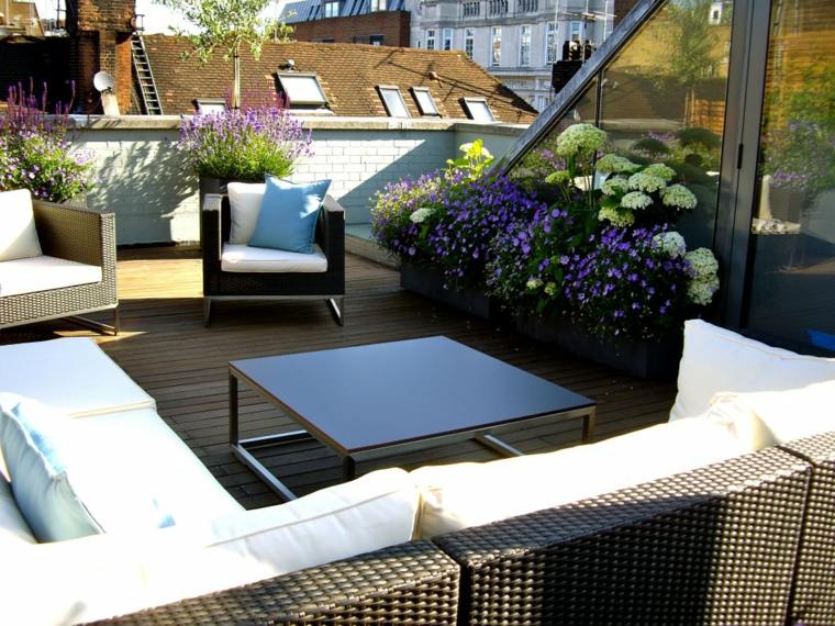 terraces garden furniture small spaces