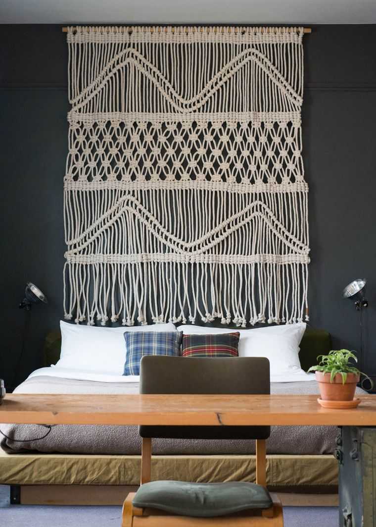 headboards untuk melakukan macrame DIY