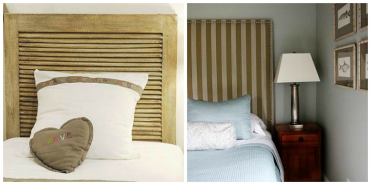 idea headboard wood fabric design