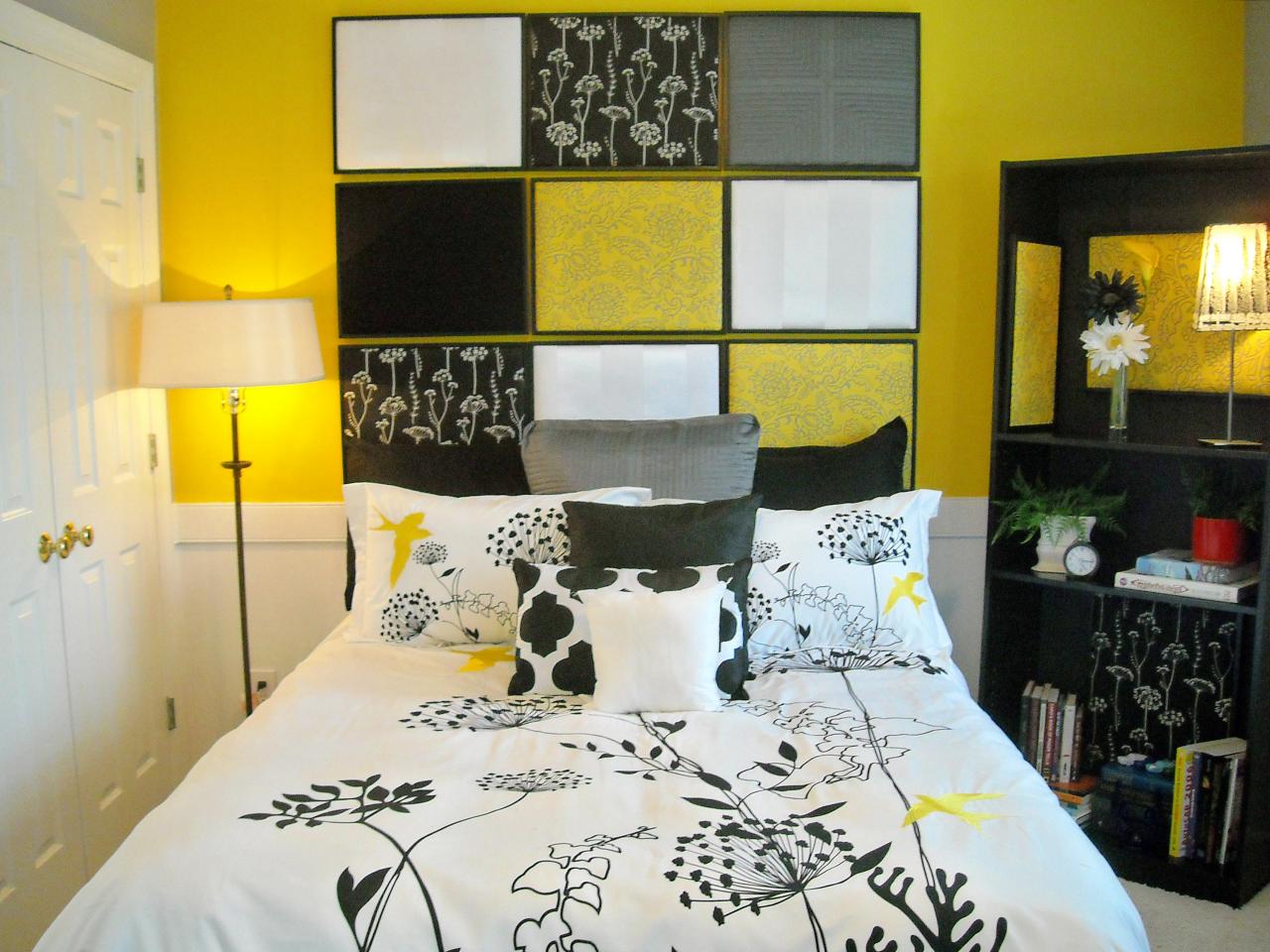 bedroom deco cheap headboard design rms sford designer modern interior bedroom deco white door black yellow gray