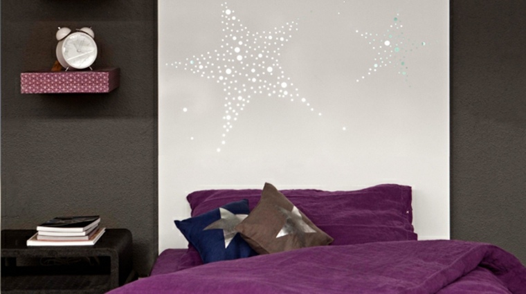 integrated lighting headboard star idea bedroom arrangement shelves