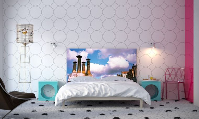 how to make an original painting painting headboard