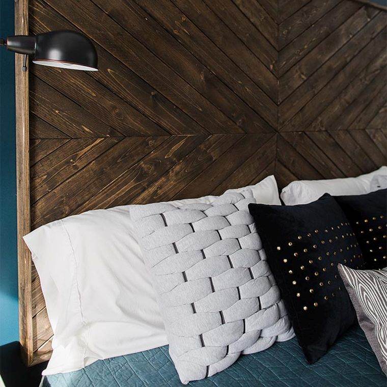 bed-head wood-not-dear-manufacturing-motif-chevron