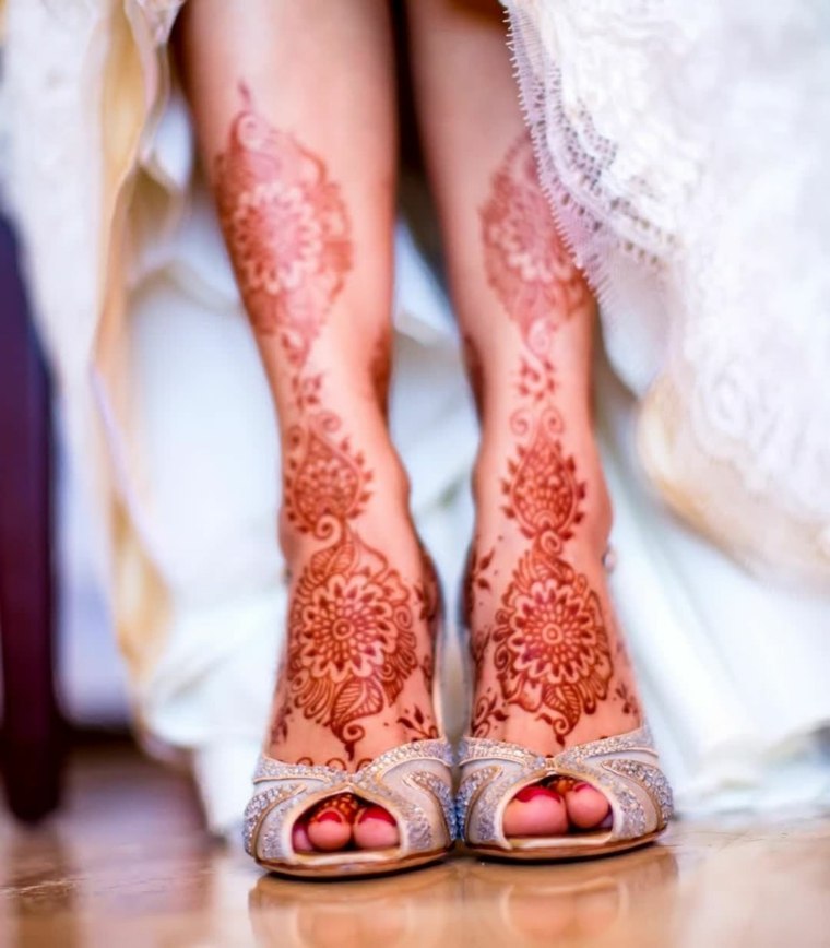 tema-ekteskap-marokkansk tattoo-marokkanske henna-gift-fots-henna-ros