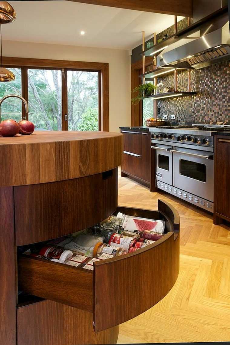 kitchen drawer wood design idea practical storage