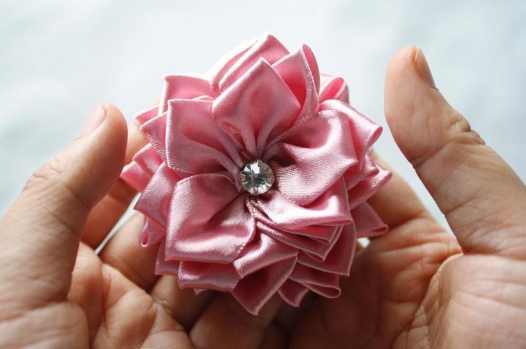 idea hair accessory to make oneself fabric creation diy