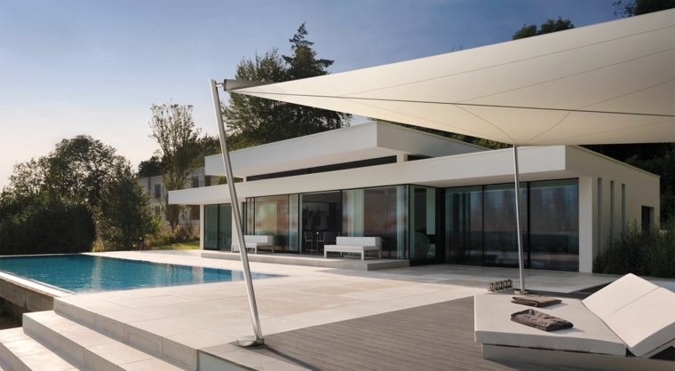 terrace canvas'ombrage pergola moderne