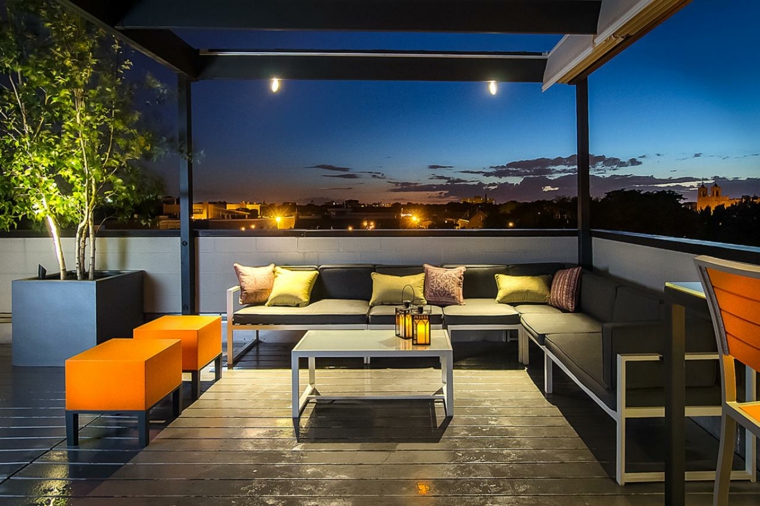 roof terrace furniture design