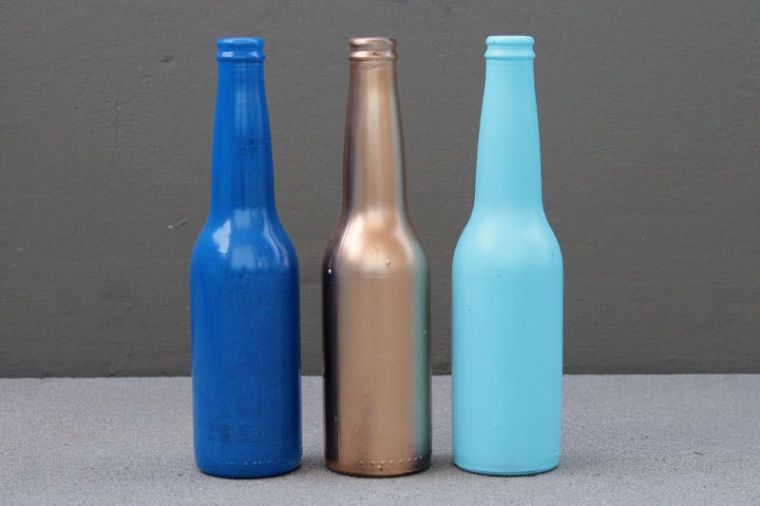 work-manual-tutorial-easy-paint bottle glass