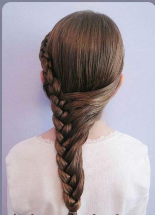 original braid little girl