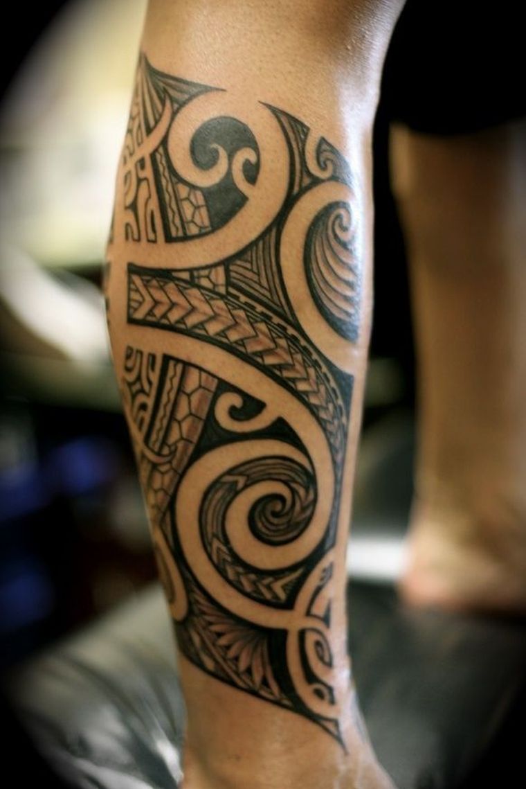 tribal-tattoo-tattoo-idea-Maori-Jamble wife