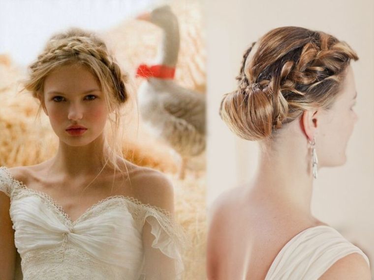 tattoo hairstyle braids wedding