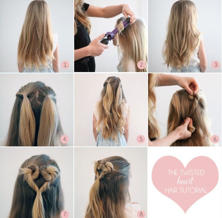 saint valentin evening hairstyle tutorial