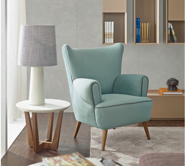 Classic armchair by Vanduart Concept pale green