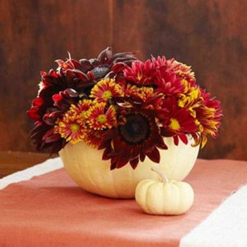 original vase flowers'automne