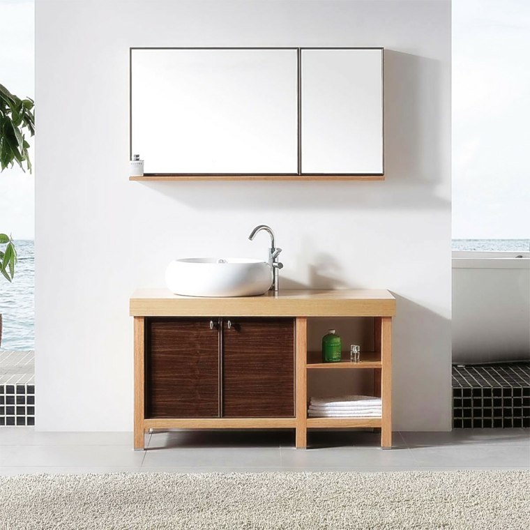 shallow washbasin cabinet