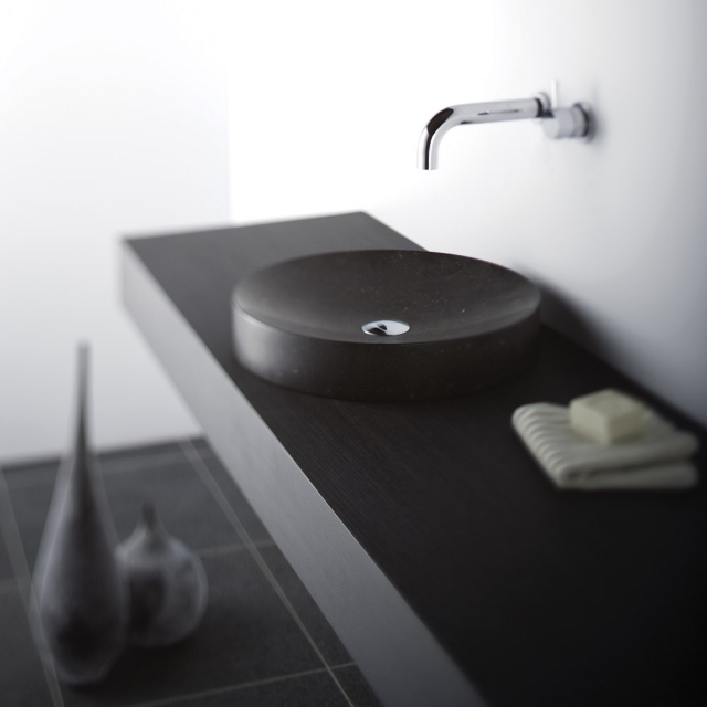 washbasin bathroom desgin Omvivo Mono Black