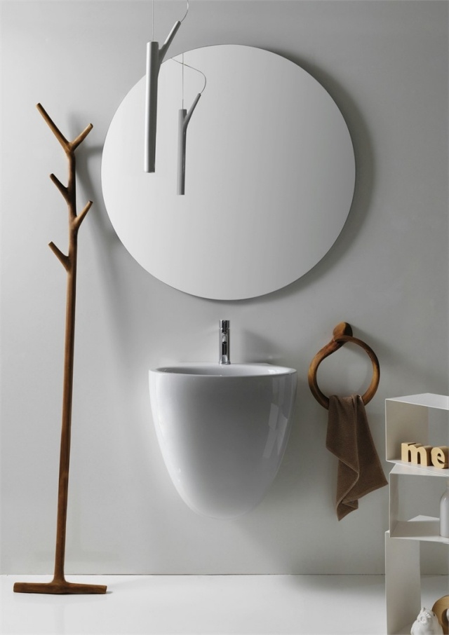 wall-mounted bathroom vanity Ergo Galassia-Italy