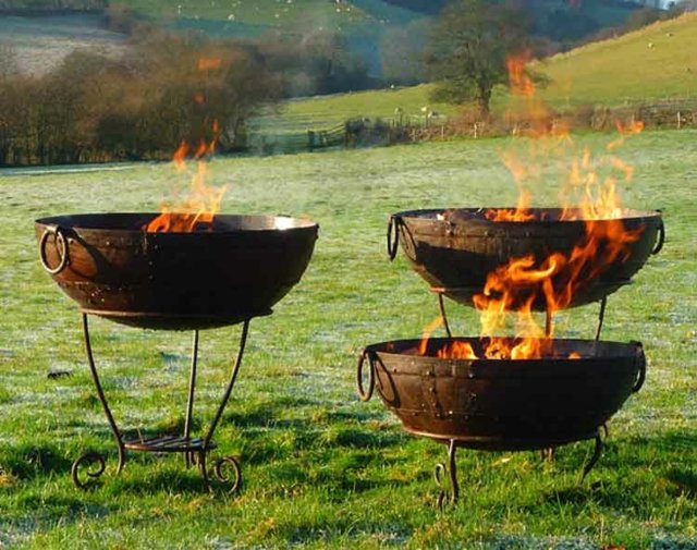 fire bowls fields