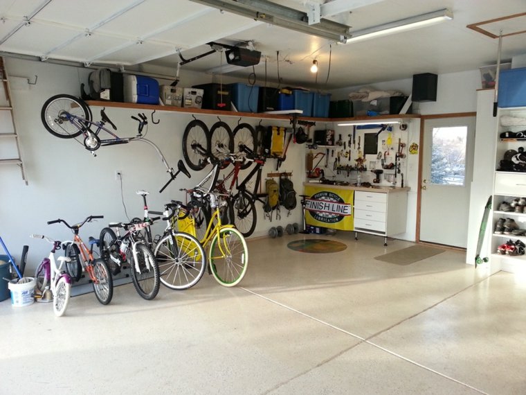 garage bike organization idea practical development garage