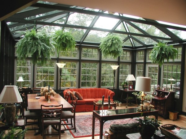 cozy conservatory veranda