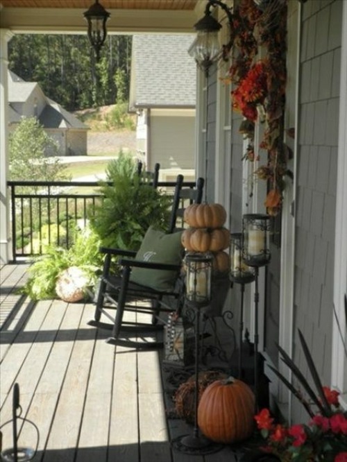 veranda deco autumn