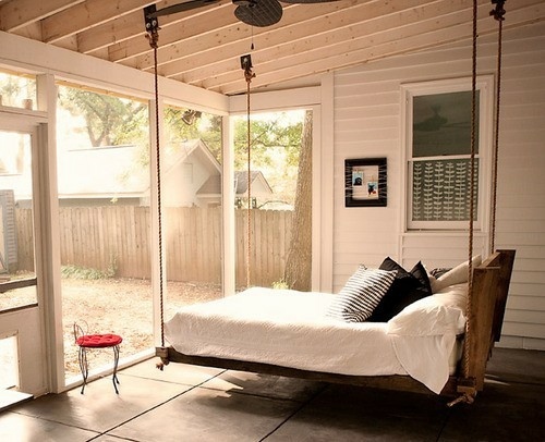 veranda modern suspedu bed