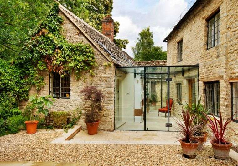 glass veranda modern design deco