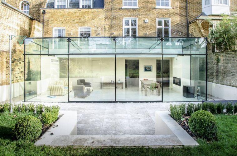 glass conservatory modern interior design