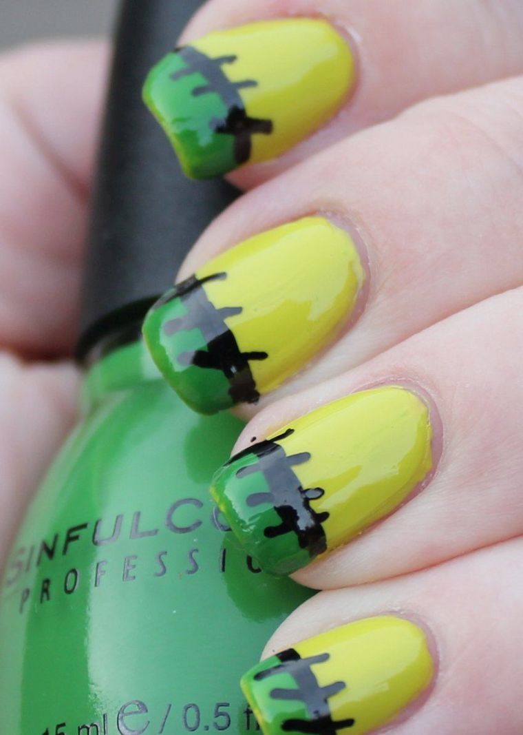 lak-halloween-nail-deco-original-Frankenstein