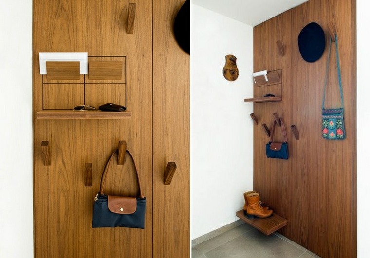 wooden furniture wall-pocket design