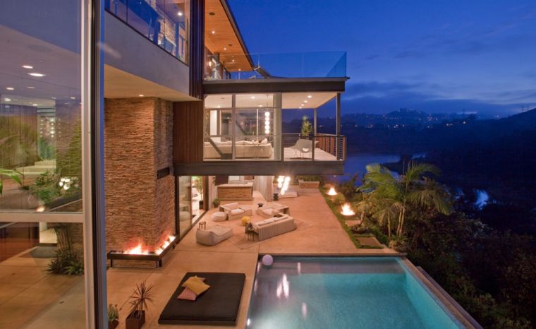 Villa de luxe-pool-terrace-room-bay vtree
