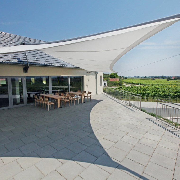 sails of'ombrage resistant idees terrasse