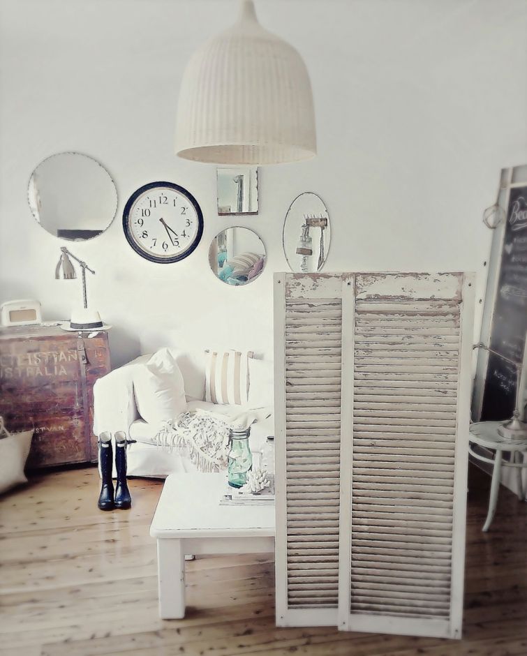 dekor za lesno streho deco salon shabby chic