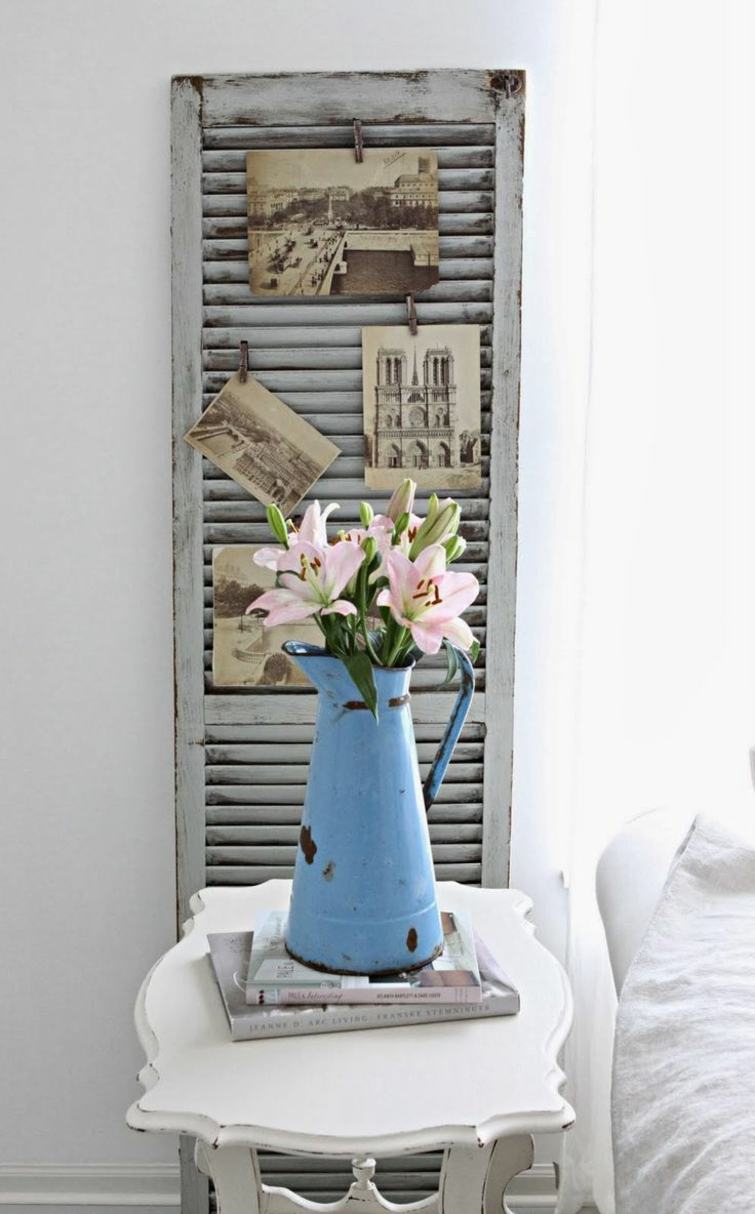 shutters wooden deco room