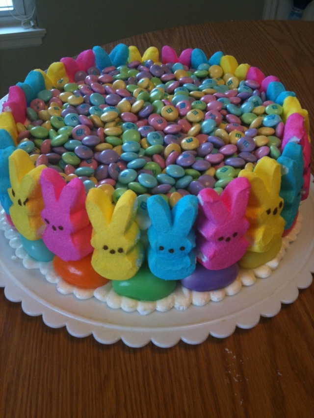 view cake live colors decoration rabbits