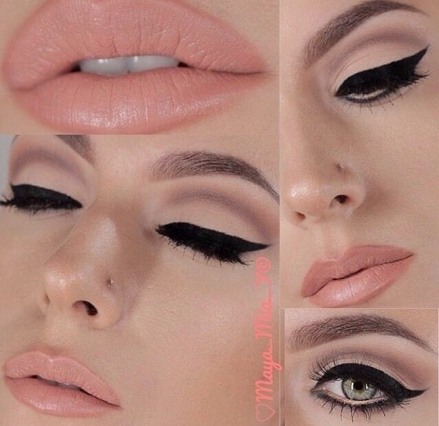 simple retro sweet makeup idea the 60s style