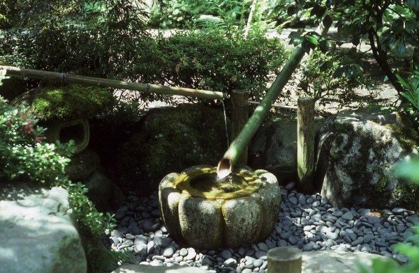 zen japanese gardens water arrangement