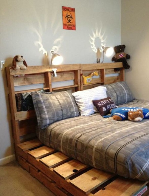 zoom furniture cheap teenager pallets bed