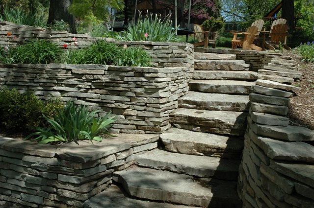 zoom wall garden stones