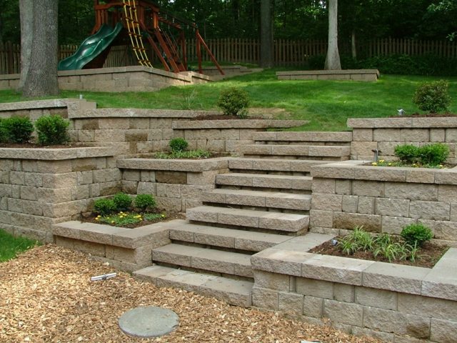 zoom wall stone view stair